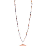 Beaded Badge Holder- Multi