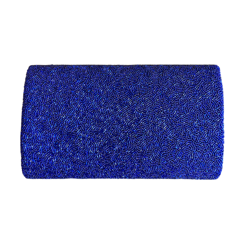 1 PC Royal Blue Clutch Purse Evening Bag For Women, Glitter Evening  Envelope Handbag With Detachable Chain For Wedding And Party | SHEIN USA