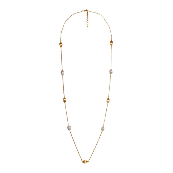 Luxe Layering Necklace - Pearl
