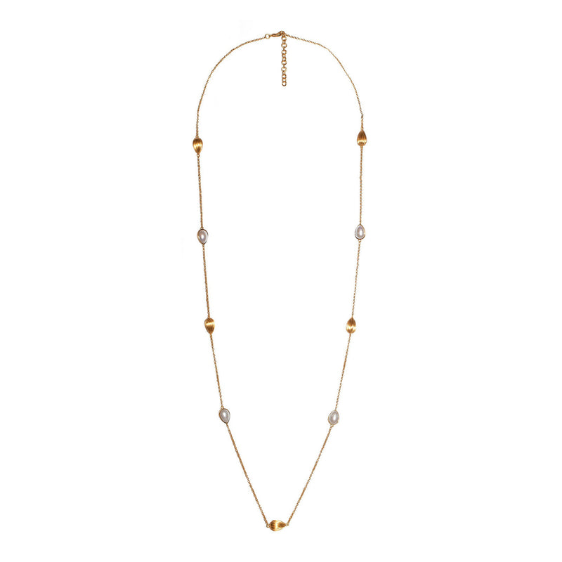 Luxe Layering Necklace - Pearl