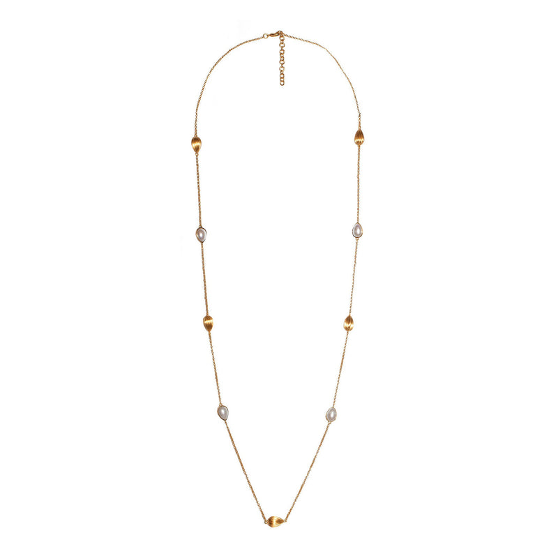 Luxe Layering Necklace - Pearl