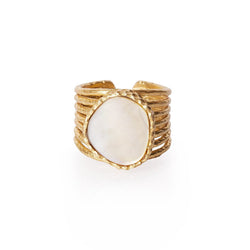 Stackable Ring - Pearl