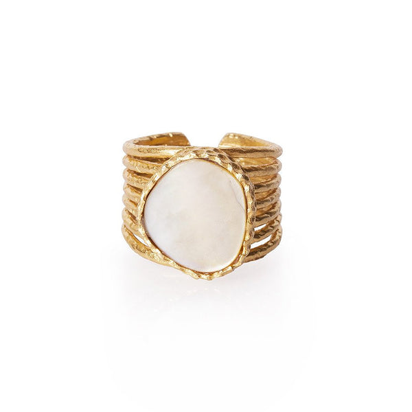 Stackable Ring - Pearl