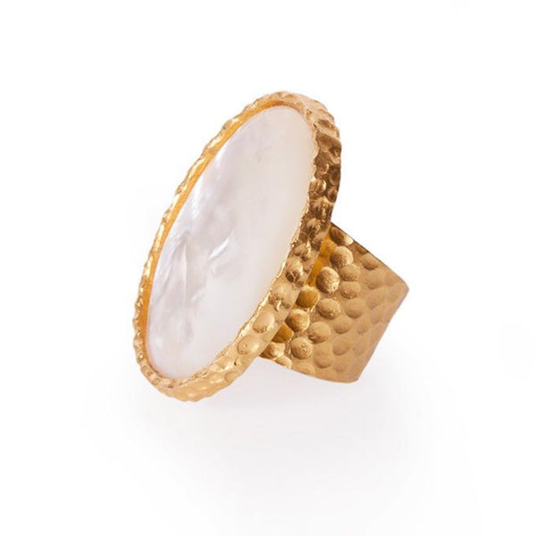 Statement Ring - Pearl