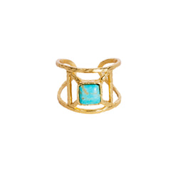 Annix Ring - Turquoise - Christina Greene LLC