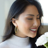 Turquoise Hoop Earrings